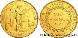 100 francs or Génie, tranche inscrite en relief Dieu protège la France 1878 Paris F.552/1