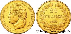 20 francs or Louis-Philippe, Domard 1839 Paris F.527/20