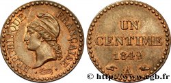 Un centime Dupré, IIe République 1849 Paris F.101/2