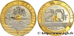 Essai de 20 francs Mont Saint-Michel 1992 Pessac F.403/1