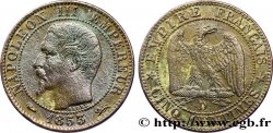 Cinq centimes Napoléon III, tête nue 1853 Lyon F.116/4