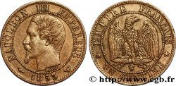 Un centime Napoléon III, tête nue 1853 Lille F.102/8
