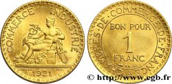 1 franc Chambres de Commerce 1921 Paris F.218/3