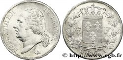 5 francs Louis XVIII, tête nue 1821 Paris F.309/60