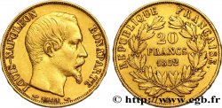 20 francs or Louis-Napoléon 1852 Paris F.530/1