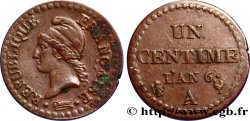 Un centime Dupré, 6 normal 1798 Paris F.100/3