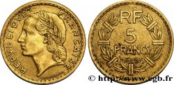 5 francs Lavrillier, bronze-aluminium 1945  F.337/5