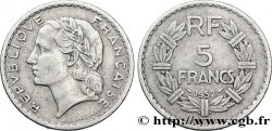 5 francs Lavrillier, aluminium 1952  F.339/22
