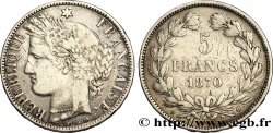 5 francs Cérès, sans légende 1870 Bordeaux F.332/5