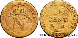 Faux de 10 cent. à l&nbsp;N couronnée 1808 La Rochelle F.130/5 var.