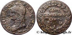 Cinq centimes Dupré, grand module 1799 Paris F.115/46