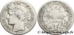 1 franc Cérès, IIe République 1849 Paris F.211/1