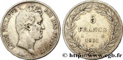 5 francs type Tiolier avec le I, tranche en relief 1831 Paris F.316/2
