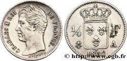 1/4 franc Charles X 1830 Paris F.164/39