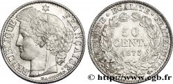 50 centimes Cérès, Troisième République 1873 Paris F.189/5