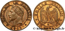 Un centime Napoléon III, tête laurée 1862 Paris F.103/4