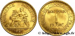 1 franc Chambres de Commerce 1921 Paris F.218/3