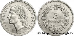 5 francs Lavrillier, nickel 1937  F.336/6
