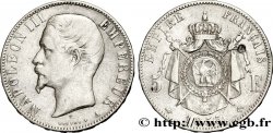 5 francs Napoléon III, tête nue 1855 Paris F.330/3