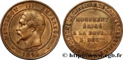 Module de dix centimes, Monument érigé à la Bourse de Lille le 3 décembre 1854 1854 Lille VG.3403 