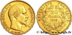 20 francs or Louis-Napoléon 1852 Paris F.530/1