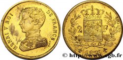 2 francs Henri V en bronze 1833  VG.2702 