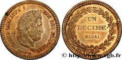 Essai de un décime n.d.  VG.2797  SUP60 