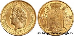 Essai de 10 centimes à la Charte 1847 Paris VG.2999  SUP62 