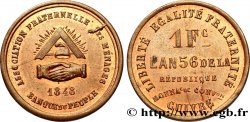 Essai de 1 franc, Banque du peuple 1848  VG.3214 
