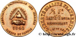 Essai de 1/2 franc, Banque du Peuple 1848  VG.3216 