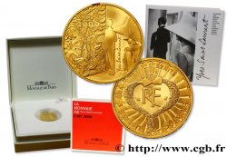 Belle Épreuve 50 francs Or - Yves St Laurent 2000 Pessac F5.1503 1 FDC70 