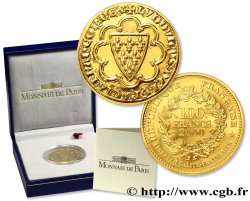 Belle Épreuve 100 Francs Or - L’Écu de Saint Louis - XIIIe siècle 2000 Paris F5.1689 1 FDC 