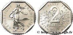 2 francs Semeuse, nickel 1981 Pessac F.272/5