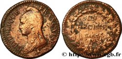 Un décime Dupré, grand module 1799 Lyon F.129/41