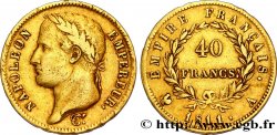 40 francs or Napoléon tête laurée, Empire français 1811 Paris F.541/6