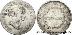 5 franchi, grands bustes 1808 Florence M.439  S15 