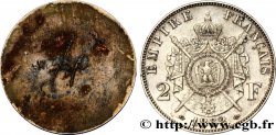 Essai uniface de revers de 2 francs par Barre 1862  Maz.1657 a SPL63 