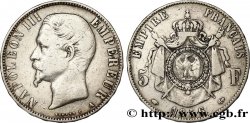 5 francs Napoléon III, tête nue 1856 Paris F.330/6