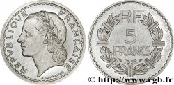 Concours de 5 francs, essai de Lavrillier en aluminium, poids léger 1933 Paris VG.-  SUP62 