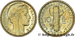 Concours de 10 francs, essai de Morlon en bronze-aluminium 1929 Paris VG.5231 var. SPL64 