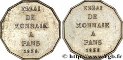 Essai de fabrication de monnaie à 12 pans 1938 Paris VG.5489  G SUP58 