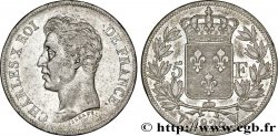 5 francs Charles X, 1er type 1826 Lille F.310/27 XF40 