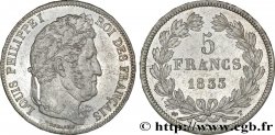 5 francs IIe type Domard 1833 Nantes F.324/26 SUP58 