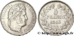 5 francs IIe type Domard 1843 Rouen F.324/101