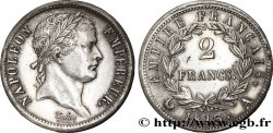 2 francs Napoléon Ier tête laurée, Empire français 1813 Paris F.255/52