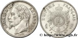 1 franc Napoléon III, tête laurée 1866 Paris F.215/3 SUP58 