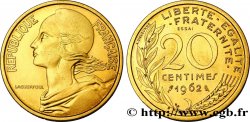 Essai de 20 centimes Marianne 1962 Paris F.156/1 SPL63 