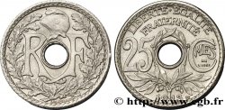 Essai de 25 centimes par Lindauer, Cmes souligné, petit module 1913 Paris VG.4757 