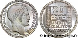 Essai de 20 francs Turin en cupro-nickel 1945 Paris GEM.206 1