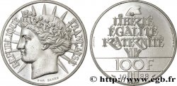 Piéfort Brillant Universel de 100 francs Fraternité 1988  F.456/2P